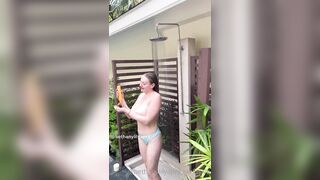 Bethany Lily Nude Outdoor Shower Video Leaked Thothub