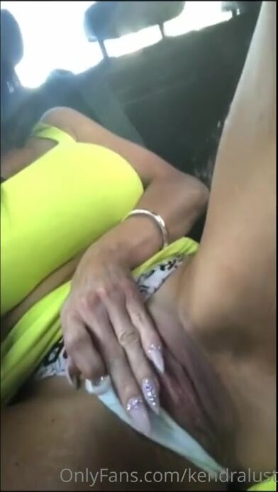 Kendra lust Sex in the car