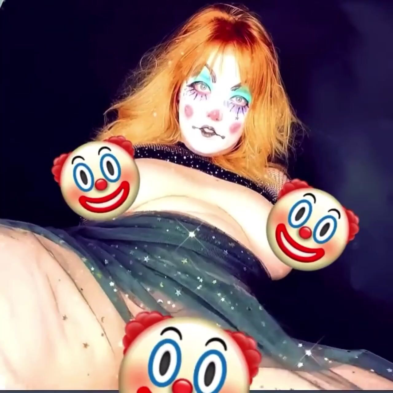 DoubleMarshmallow Clown Riding Censored