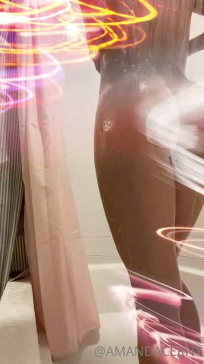 Amanda Cerny nude in shower